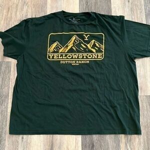 Yellowstone Tee Shirt: XL